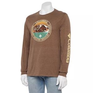 NWT Columbia Graphic T Shirt Long Sleeve